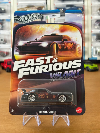 Hot Wheels Silver Series / Honda s2000 / 2025 Fast & Furious Villains Up 1/5
