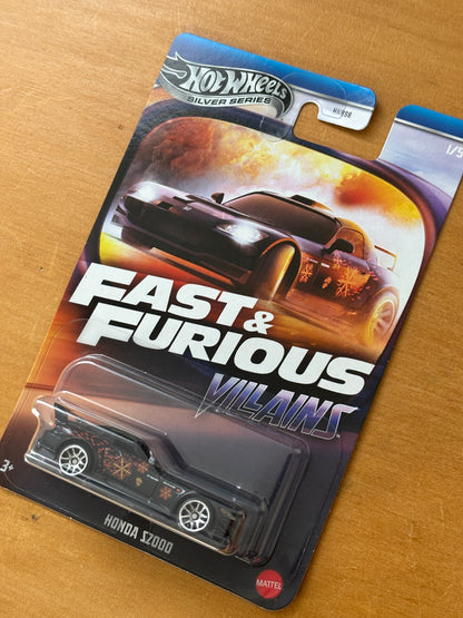Hot Wheels Silver Series / Honda s2000 / 2025 Fast & Furious Villains Up 1/5