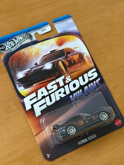 Hot Wheels Silver Series / Honda s2000 / 2025 Fast & Furious Villains Up 1/5