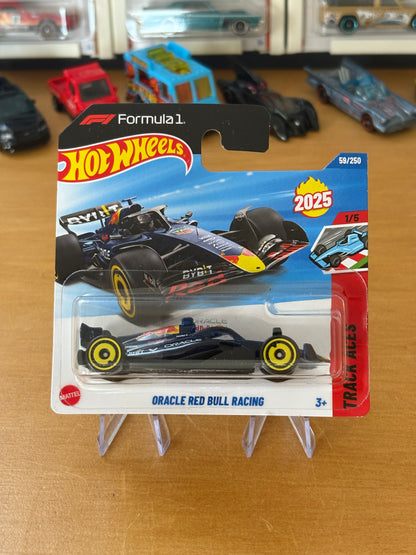 Hot Wheels Mainline / F1 Oracle Red Bull Racing / 2025 HW Track Aces 1/5 Short Card