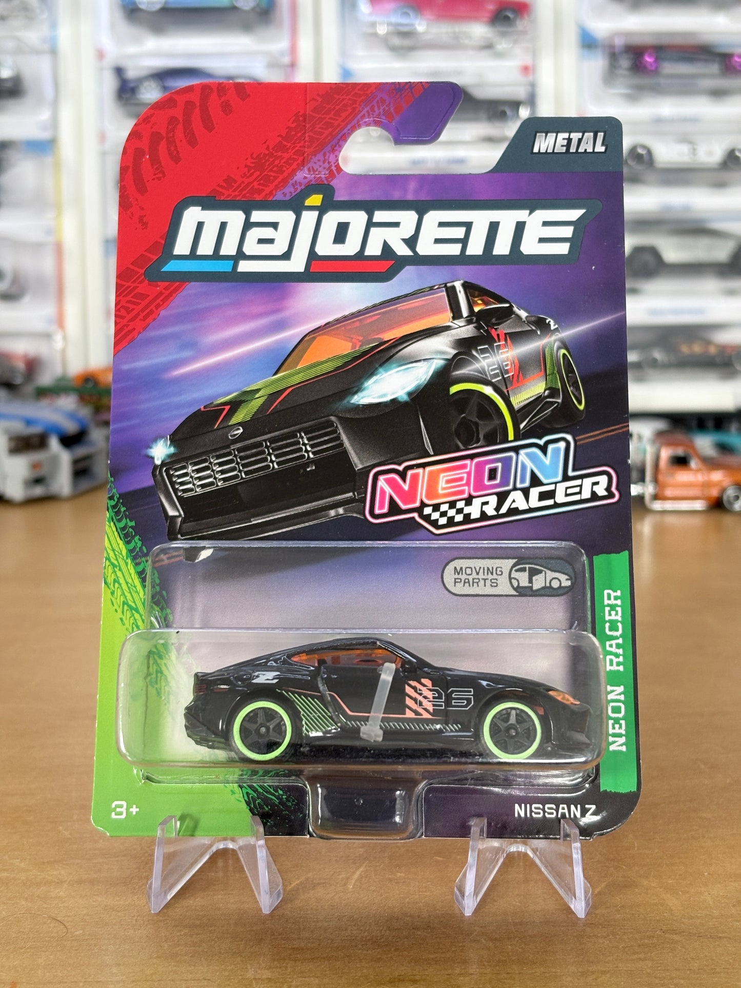 Majorette Neon Racers | Nissan Z | Moving Parts Premium