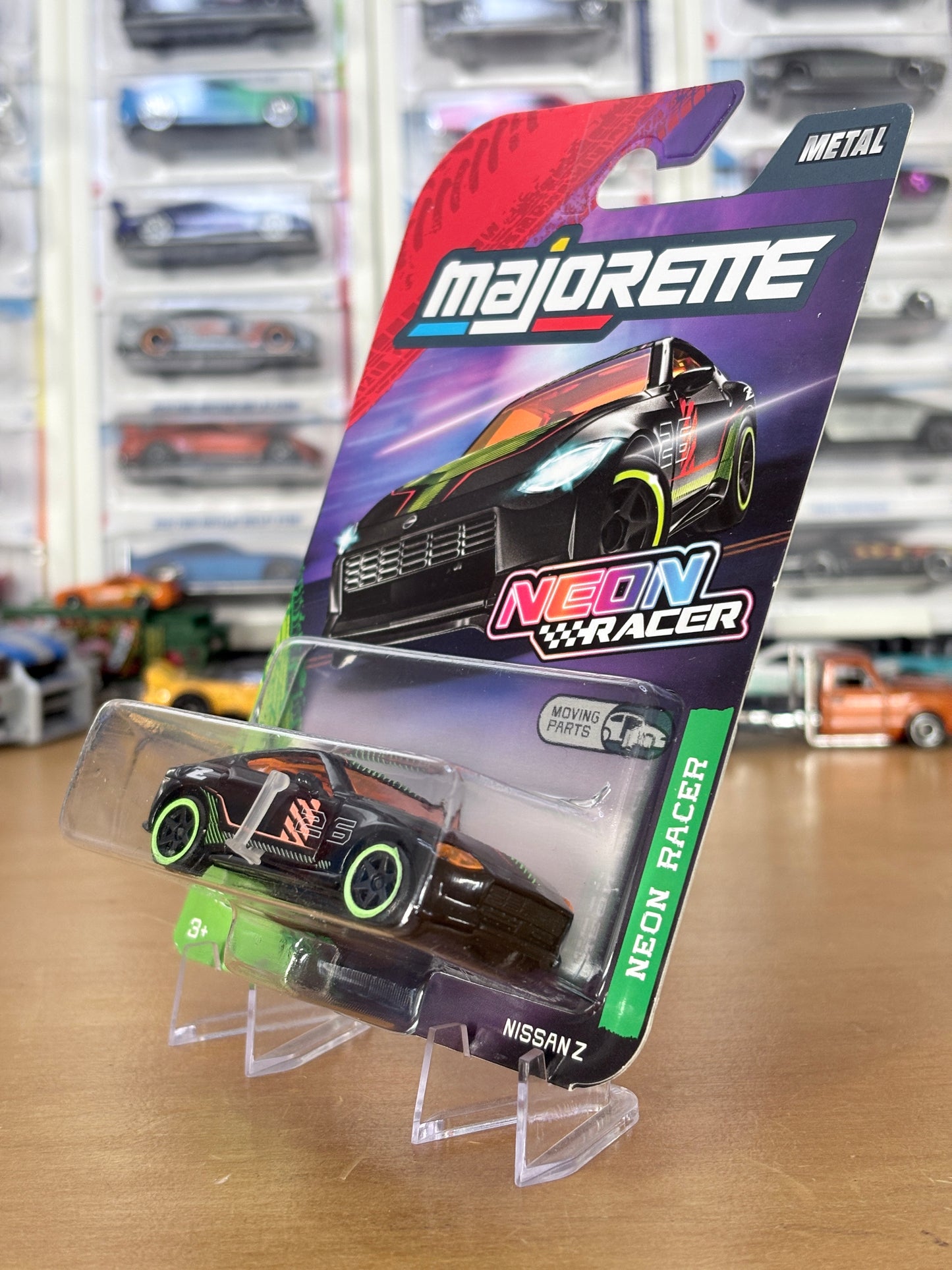 Majorette Neon Racers | Nissan Z | Moving Parts Premium