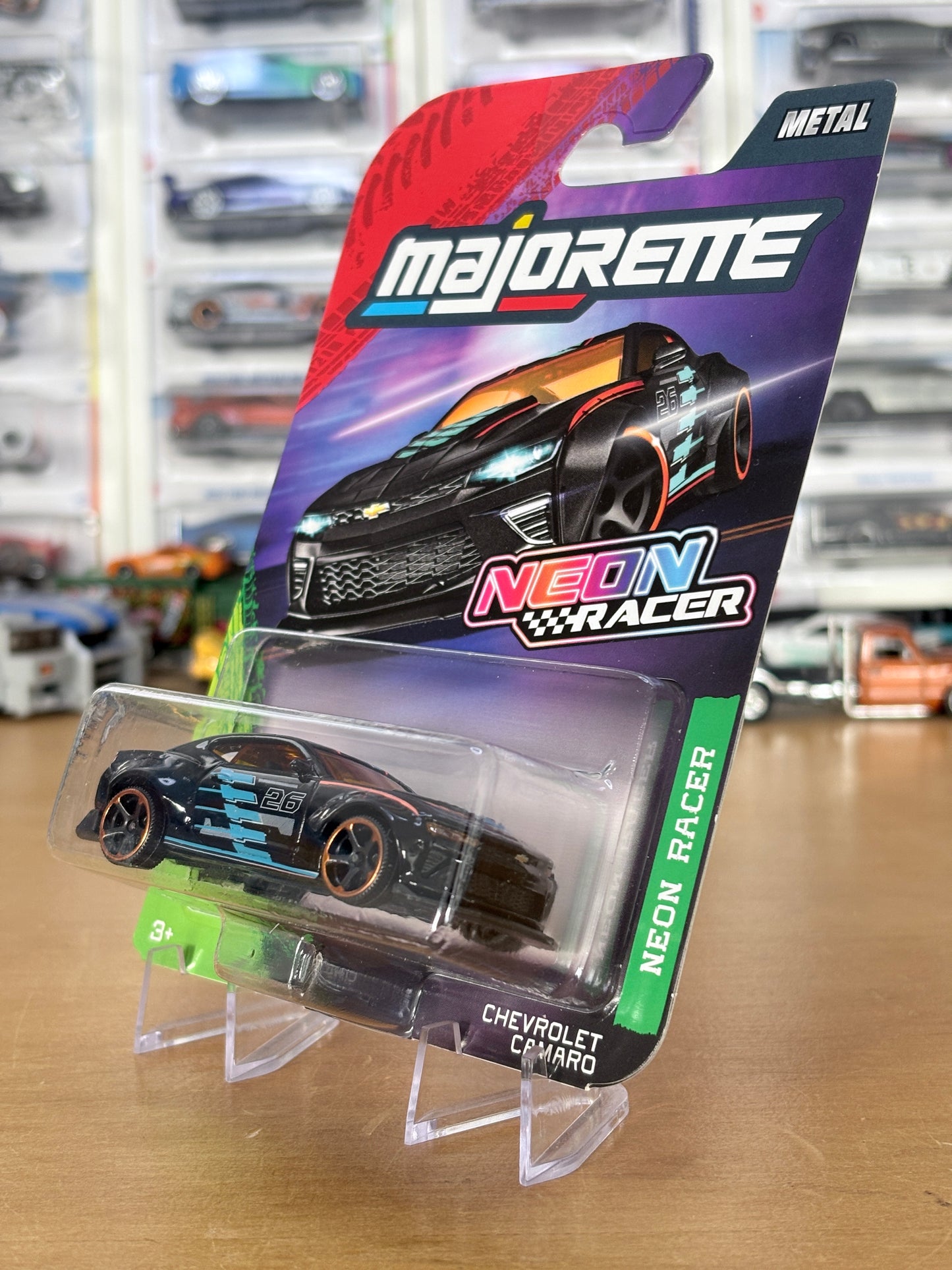 Majorette Neon Racers | Chevrolet Camaro | Moving Parts Premium