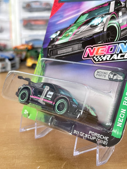 Majorette Neon Racers | Porsche 911 GT3 CUP | Moving Parts Premium
