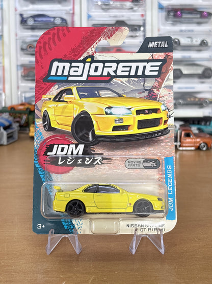 Majorette JDM Legends | Nissan Skyline GT (R34) | Premium Moving Parts