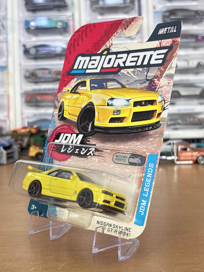 Majorette JDM Legends | Nissan Skyline GT (R34) | Premium Moving Parts