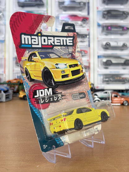Majorette JDM Legends | Nissan Skyline GT (R34) | Premium Moving Parts