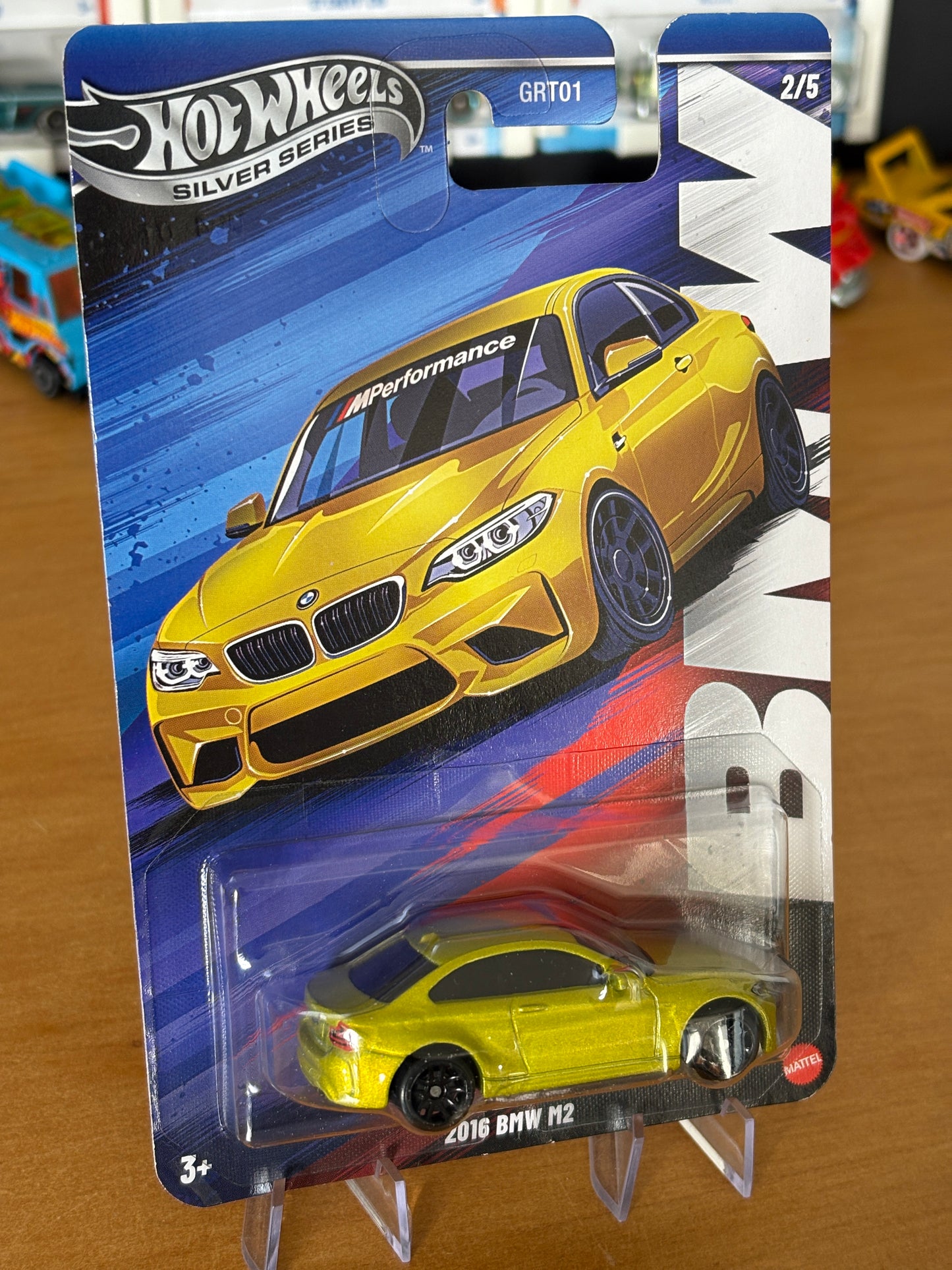 Hot Wheels Silver Series / 2016 BMW M2 / 2025 BMW 2/5