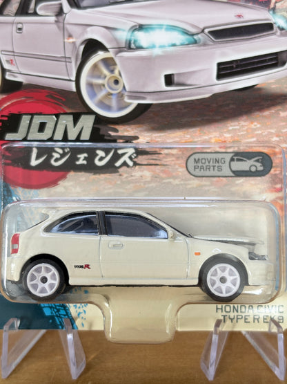 Majorette JDM Legends | Honda Civic Type R EK9 | Premium Moving Parts CHASE
