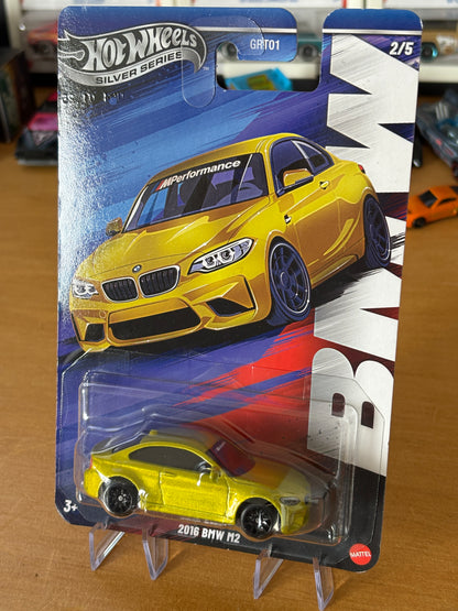 Hot Wheels Silver Series / 2016 BMW M2 / 2025 BMW 2/5
