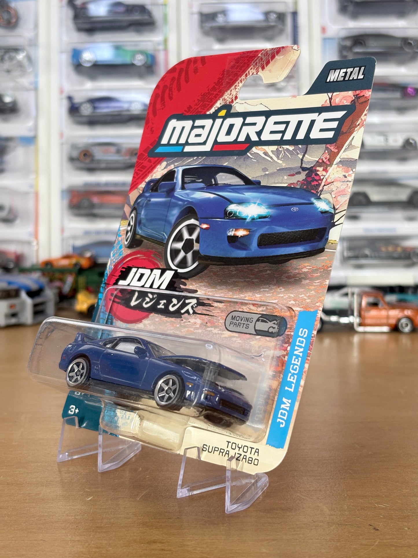Majorette JDM Legends | Toyota Supra JZA80 | Premium Moving Parts