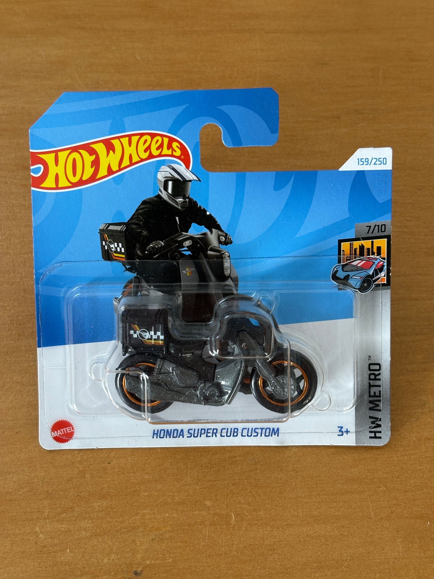 Hot Wheels Mainline Treasure Hunt / Honda Super Cub Custom / 2025 HW Metro 7/10 2024 Short Card