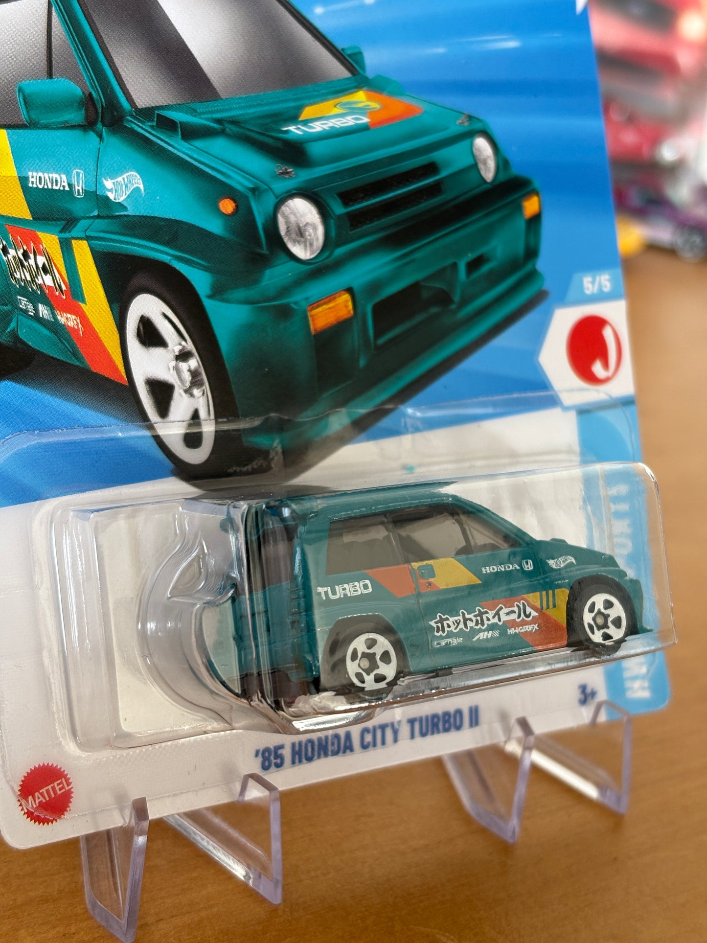 Hot Wheels Mainline Treasure Hunt / '85 Honda City Turbo II / 2025 HW J-Imports 5/5 2025