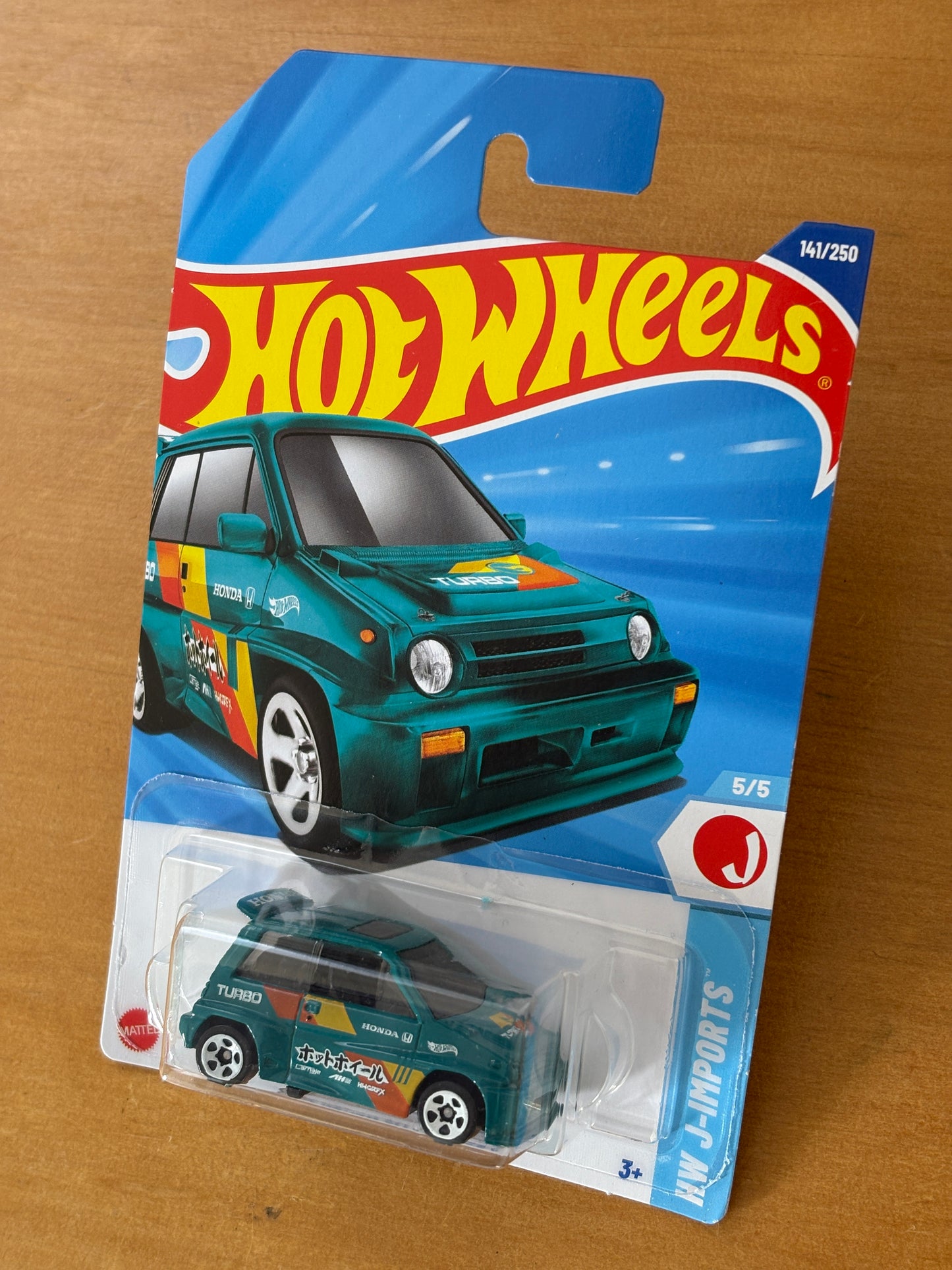 Hot Wheels Mainline Treasure Hunt / '85 Honda City Turbo II / 2025 HW J-Imports 5/5 2025
