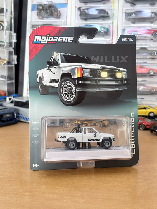 Majorette Collection | 1985 Toyota Hilux SR5 Pickup (White)