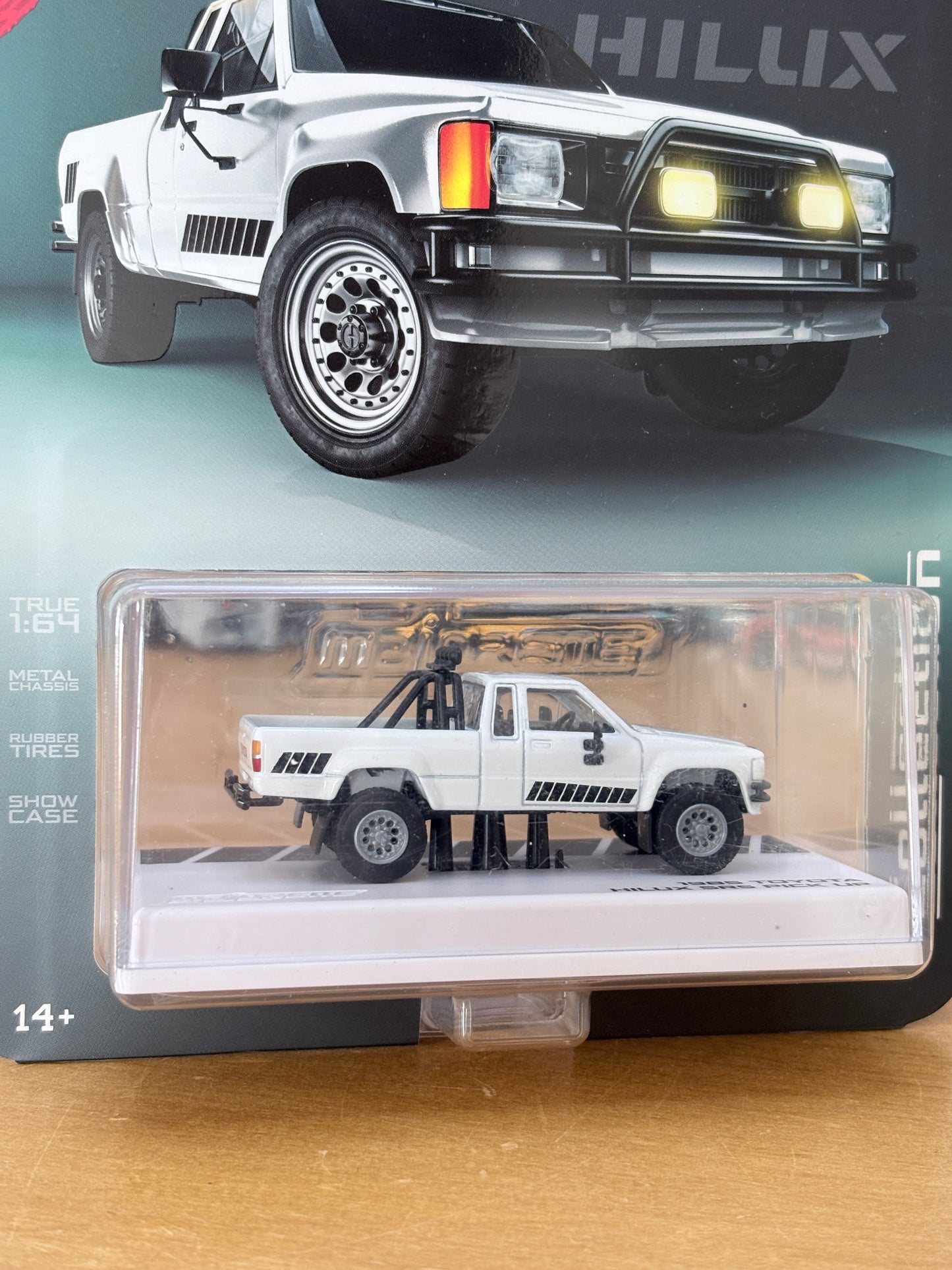 Majorette Collection | 1985 Toyota Hilux SR5 Pickup (White)
