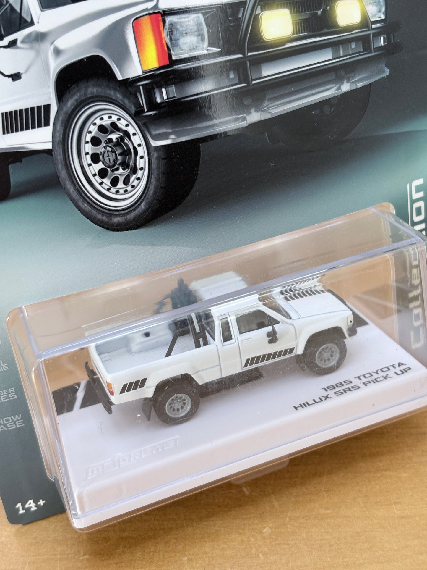 Majorette Collection | 1985 Toyota Hilux SR5 Pickup (White)