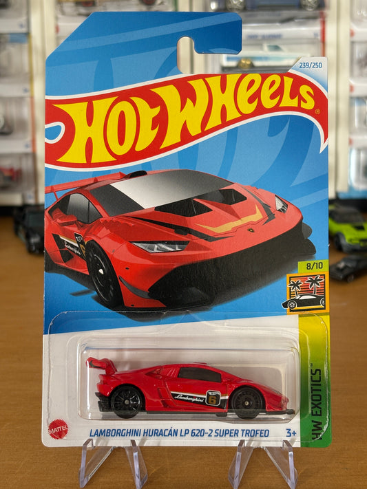 Hot Wheels Mainline / Lamborghini Huracan LP 620-2 Super Trofeo / 2024 HW Exotics 5/10