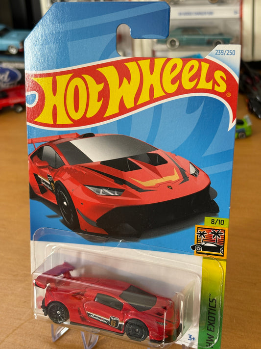 Hot Wheels Mainline / Lamborghini Huracan LP 620-2 Super Trofeo / 2024 HW Exotics 5/10