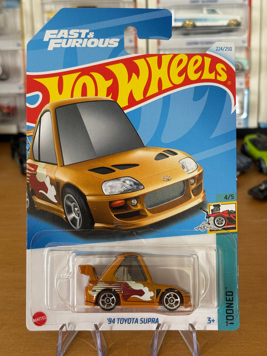 Hot Wheels Mainline / '94 Toyota Supra / 2024 HW Tooned 2/5