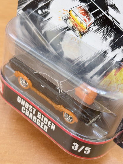 Hot Wheels Premium | Ghost Rider Charger | Marvel HW 50 Years 3/5