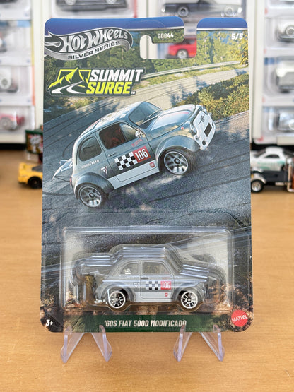 Hot Wheels Silver Series | '60s Fiat 500D Modificado | 2026 Summit Surge 5/5 CHASE