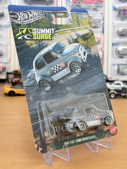 Hot Wheels Silver Series | '60s Fiat 500D Modificado | 2026 Summit Surge 5/5 CHASE