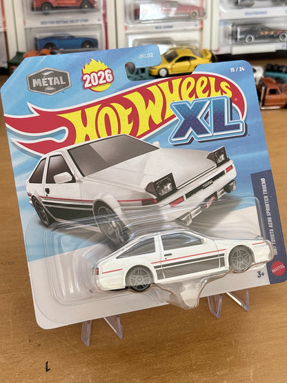 Hot Wheels XL | 1987 Toyota AE86 Sprinter Trueno | Series 2 2026