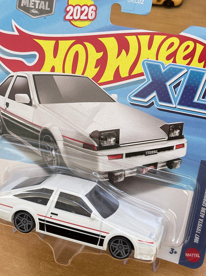 Hot Wheels XL | 1987 Toyota AE86 Sprinter Trueno | Series 2 2026