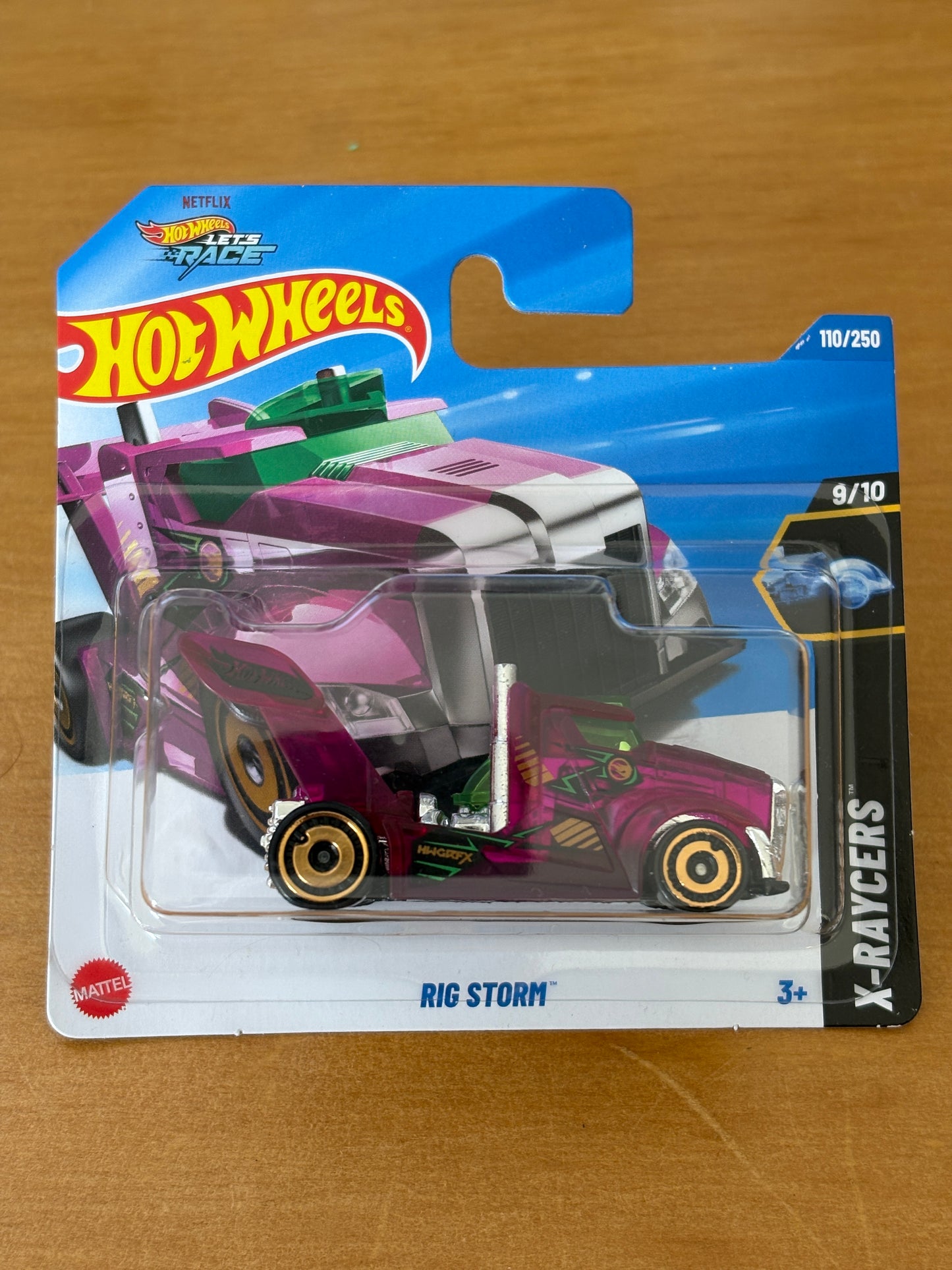 Hot Wheels Mainline Treasure Hunt / Rig Storm / 2025 X-Raycers 9/10 2025