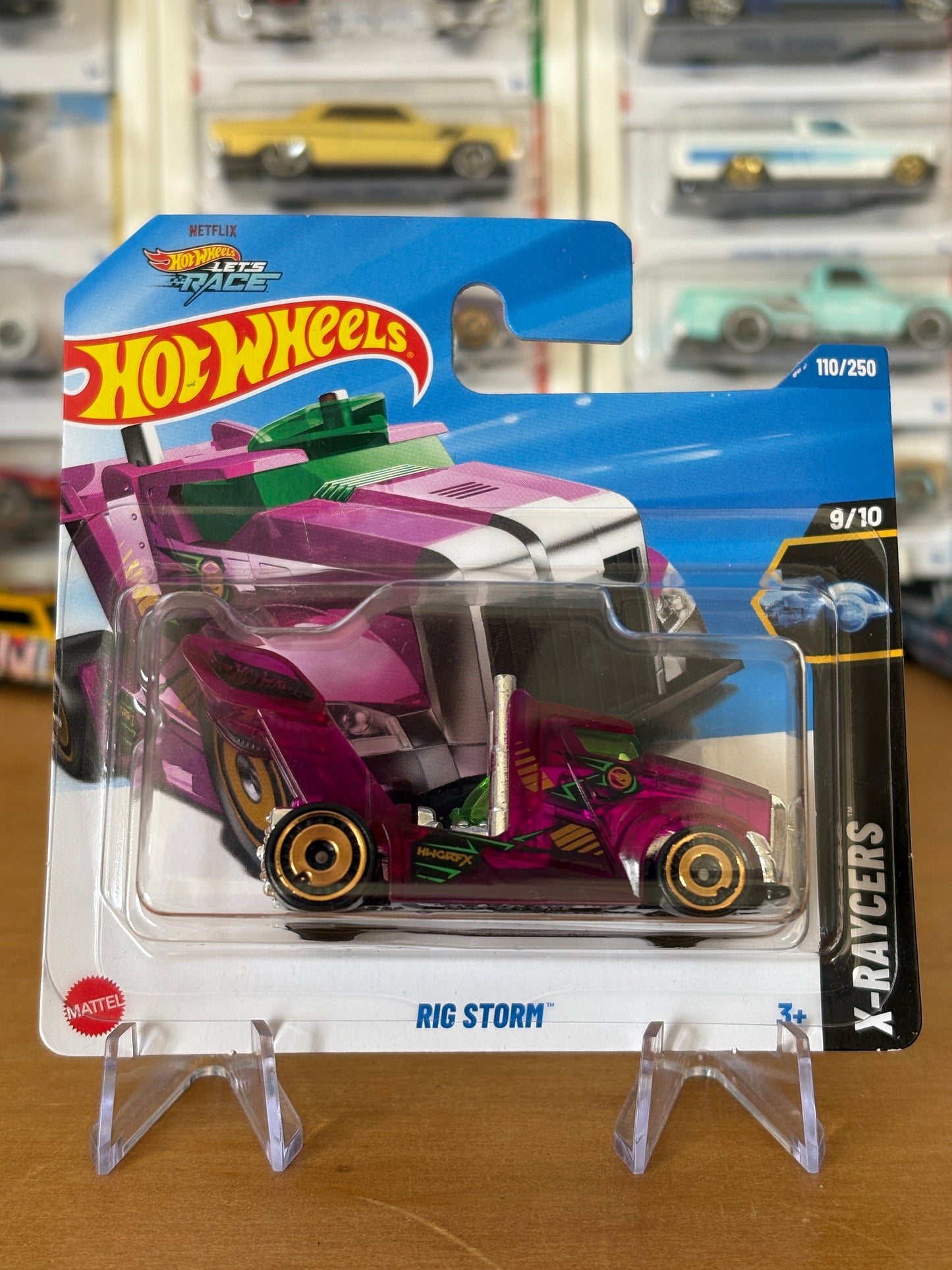 Hot Wheels Mainline Treasure Hunt / Rig Storm / 2025 X-Raycers 9/10 2025