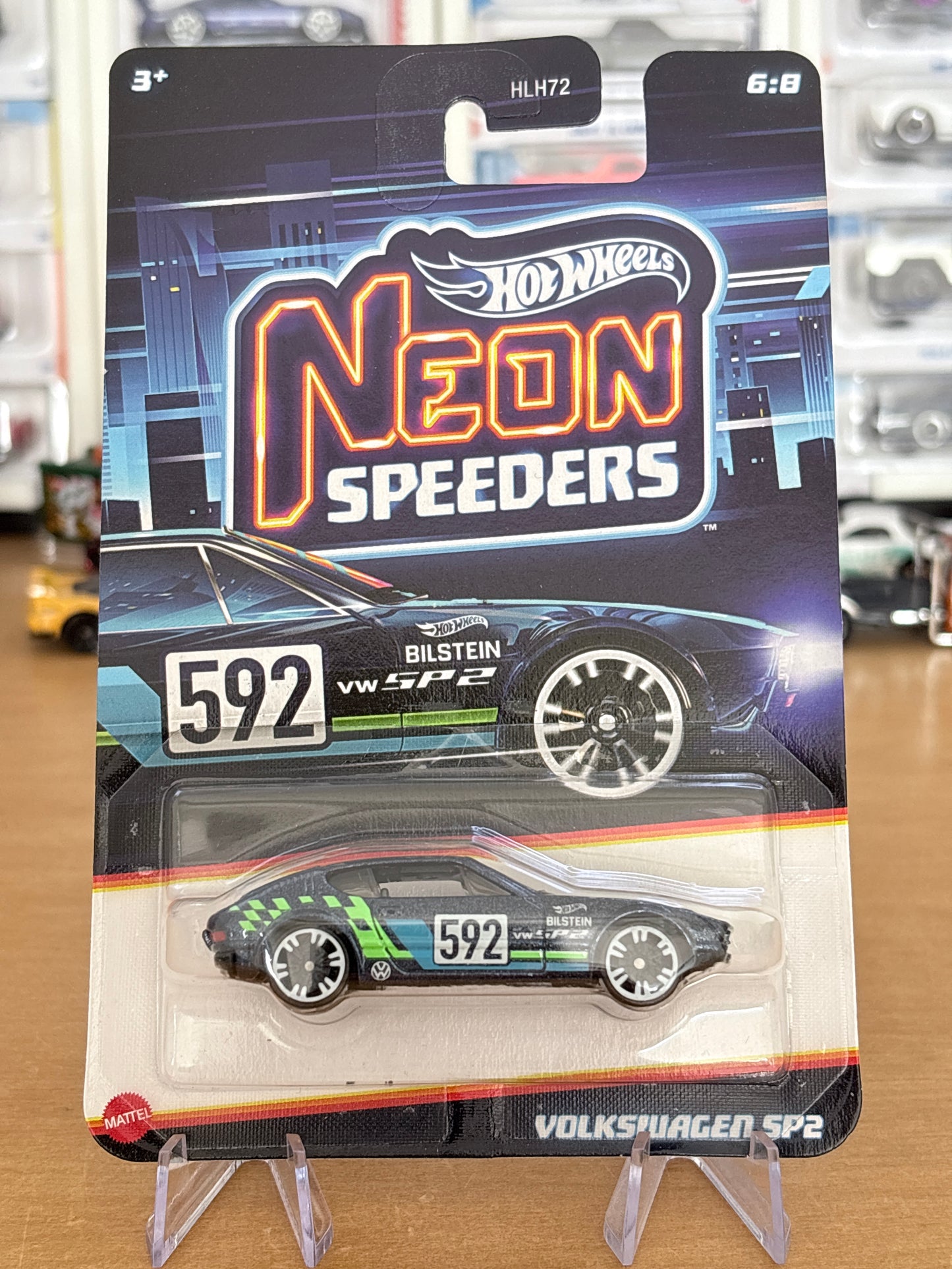 Hot Wheels Neon Speeders | Volkswagen SP2| 2026 Mix 1 6/8