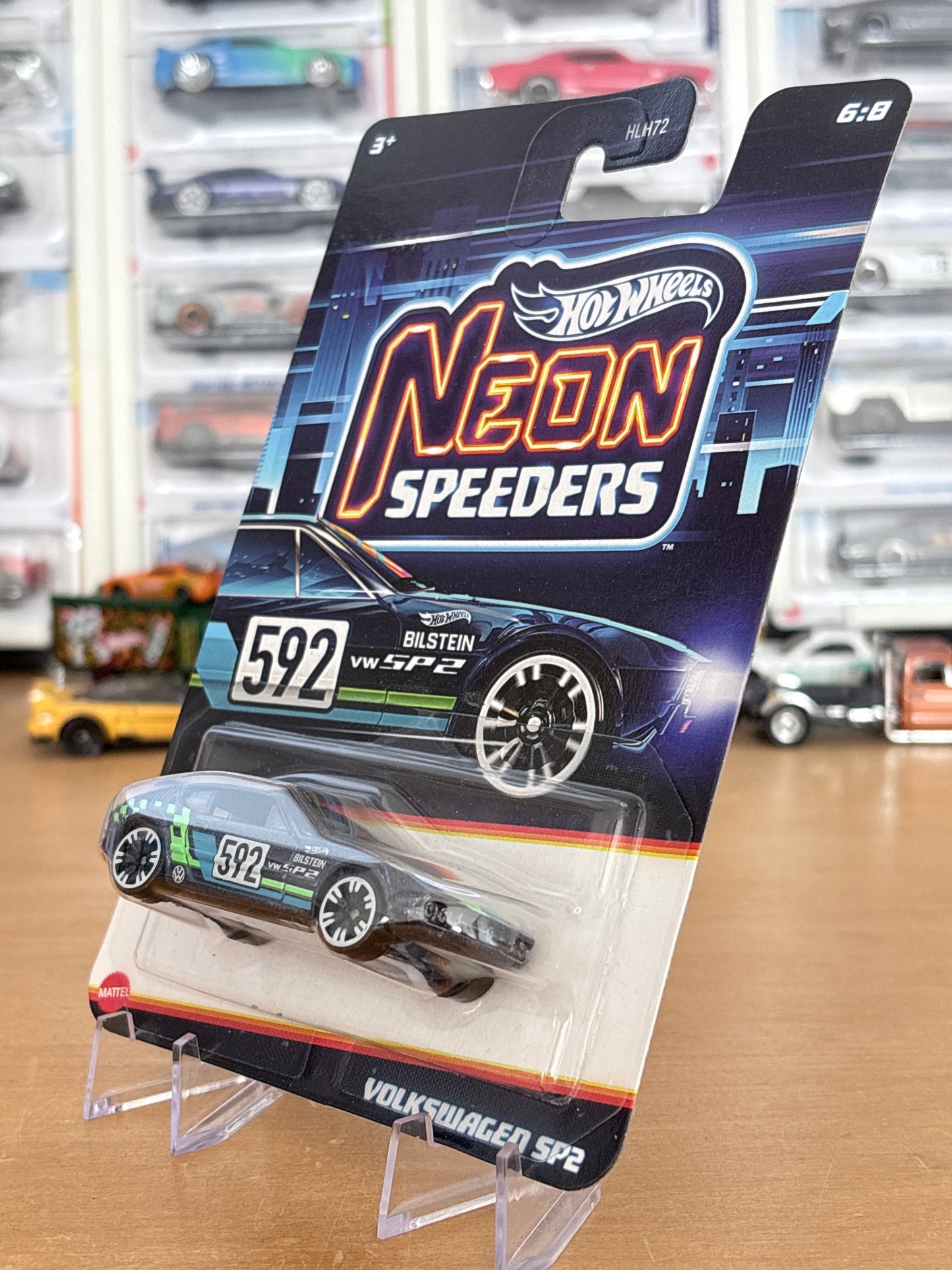 Hot Wheels Neon Speeders | Volkswagen SP2| 2026 Mix 1 6/8