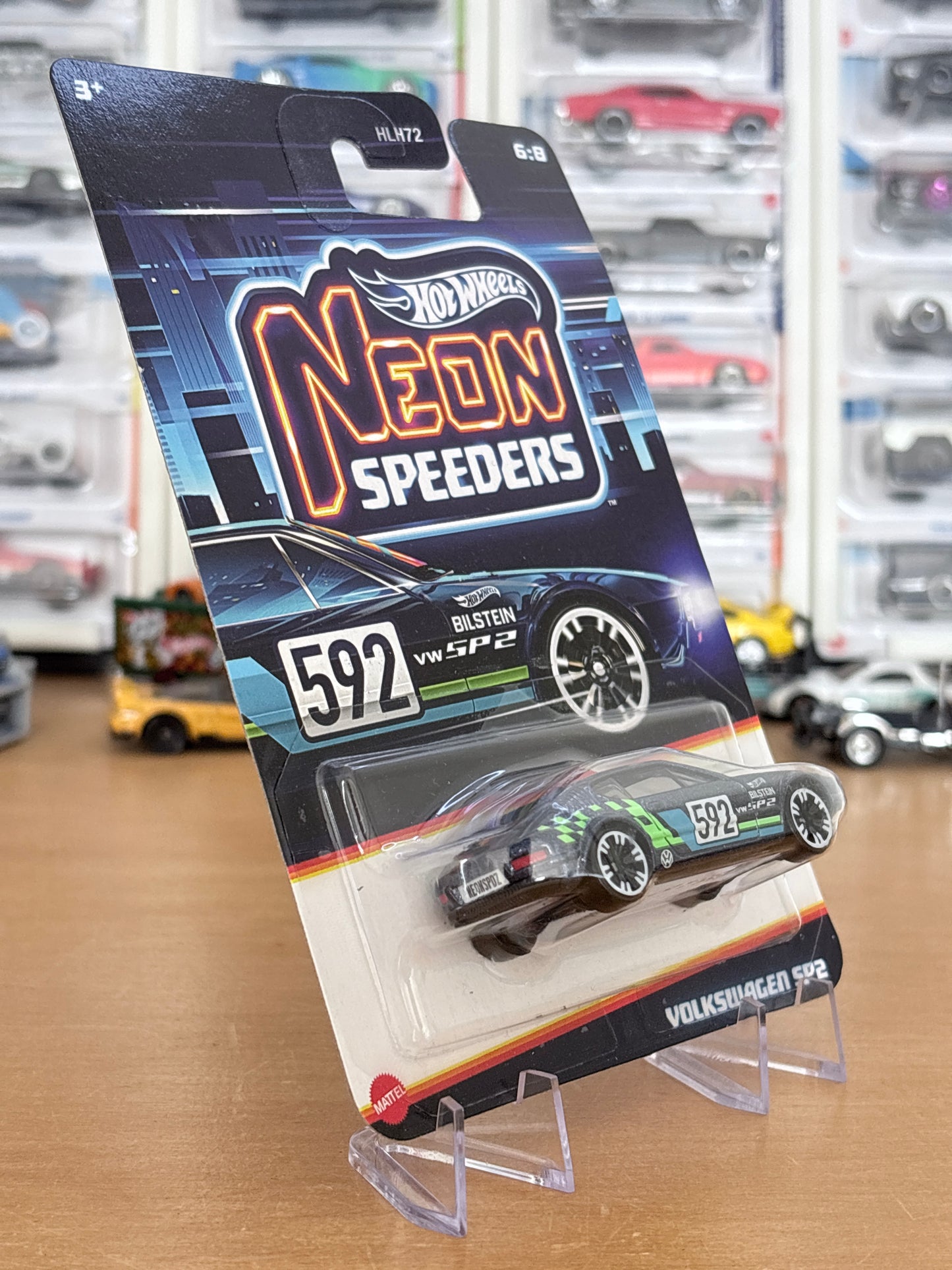 Hot Wheels Neon Speeders | Volkswagen SP2| 2026 Mix 1 6/8