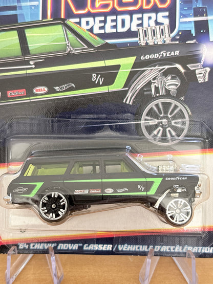 Hot Wheels Neon Speeders | '64 Chevy Nova Gasser | 2026 Mix 1 4/8