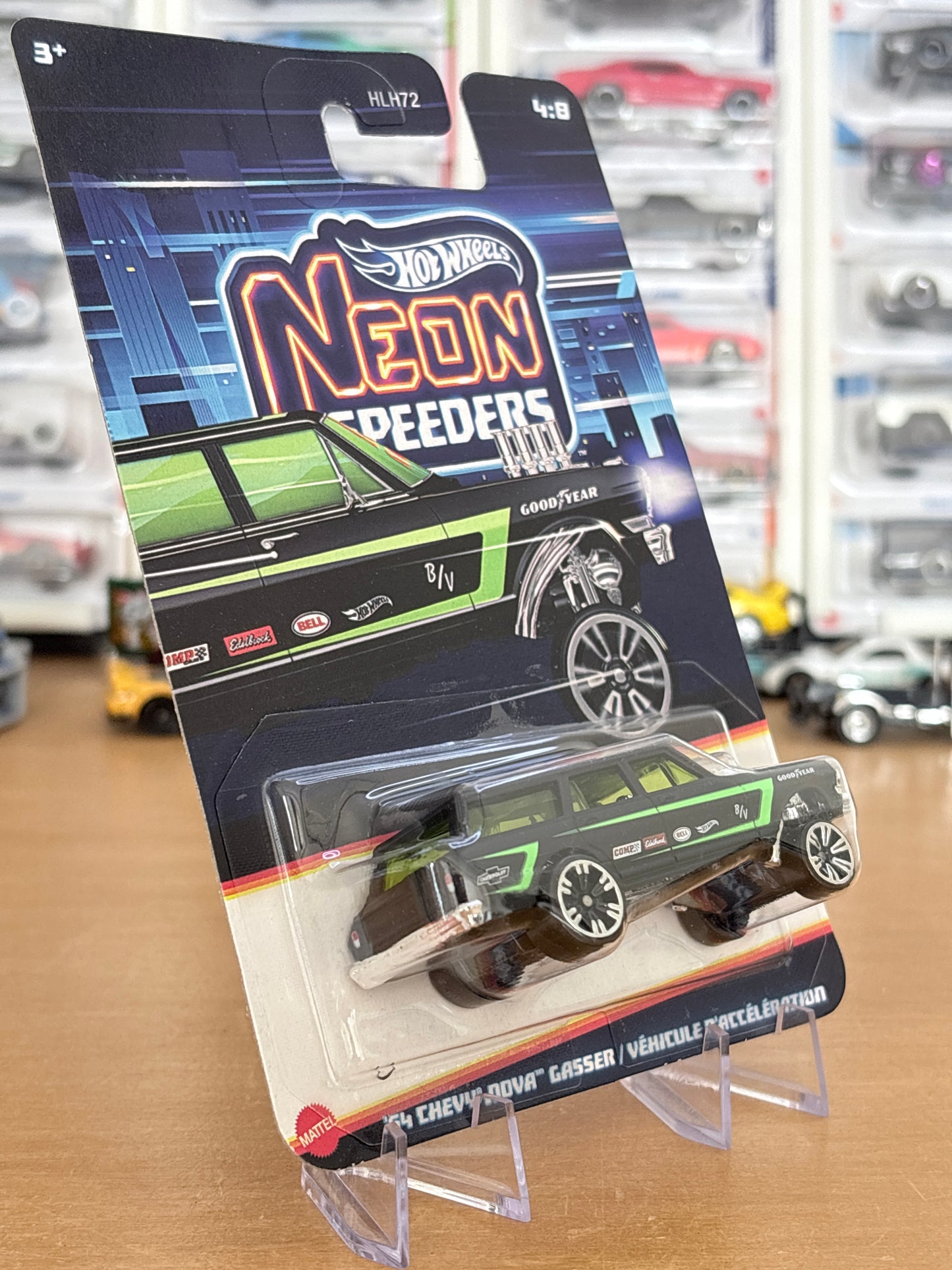 Hot Wheels Neon Speeders | '64 Chevy Nova Gasser | 2026 Mix 1 4/8