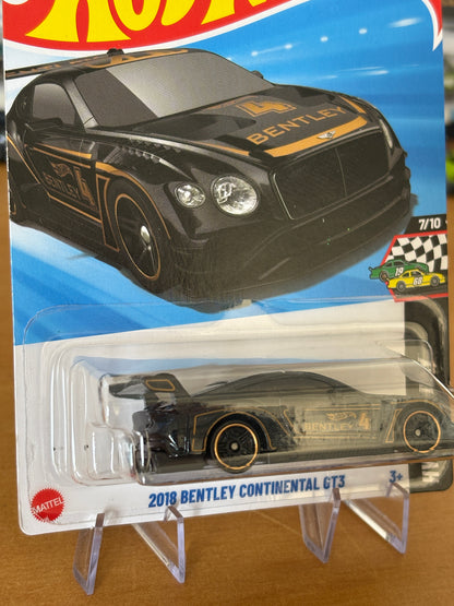 Hot Wheels Mainline / 2018 Bentley Continental GT3 / 2025 HW Race Day 7/10