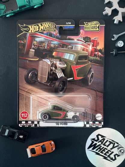 Hot Wheels Custom '32 Ford Boulevard #112 Premium Diecast