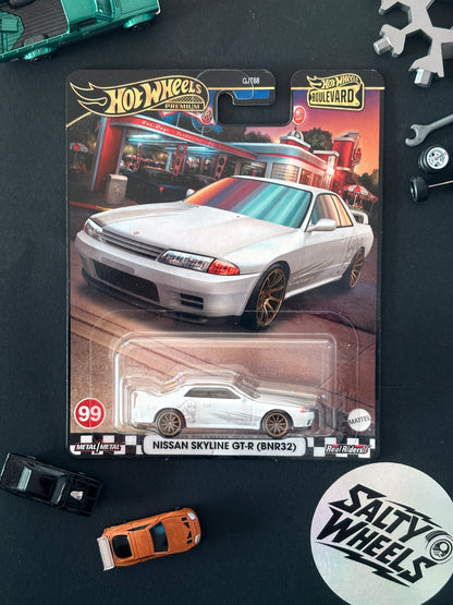 Hot Wheels Nissan Skyline GT-R (BNR32) Boulevard #99 Premium Diecast