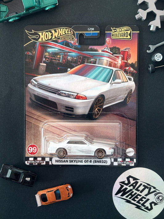 Hot Wheels Nissan Skyline GT-R (BNR32) Boulevard #99 Premium Diecast
