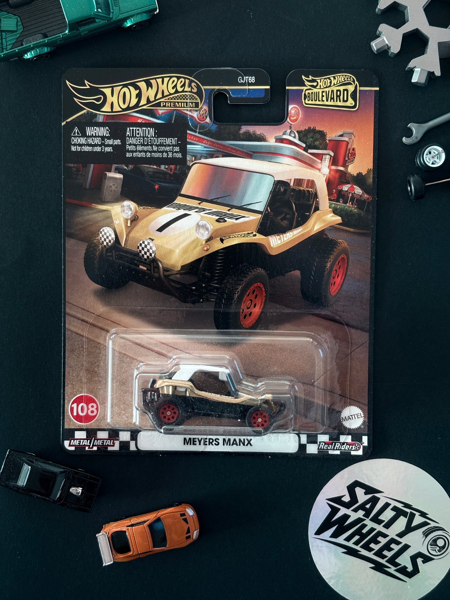 Hot Wheels Meyers Manx Boulevard #108 Premium Diecast