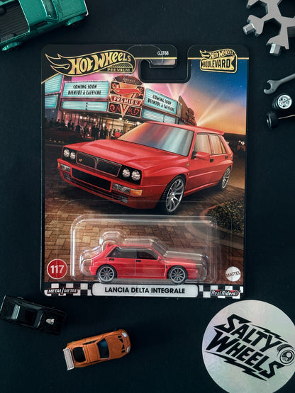 Hot Wheels Lancia Delta Integrale Boulevard #117 Premium Diecast
