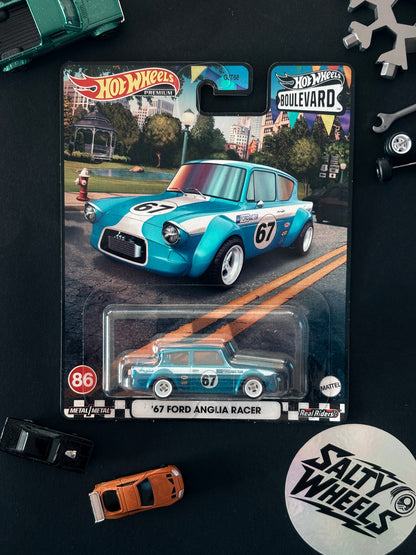 Hot Wheels '67 Ford Anglia Racer Boulevard #86 Premium Diecast