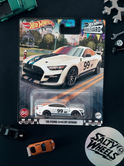 Hot Wheels '20 Ford Shelby GT500 Boulevard #66 Premium Diecast