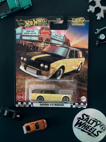 Hot Wheels Datsun 510 Wagon Boulevard #124 Premium Diecast
