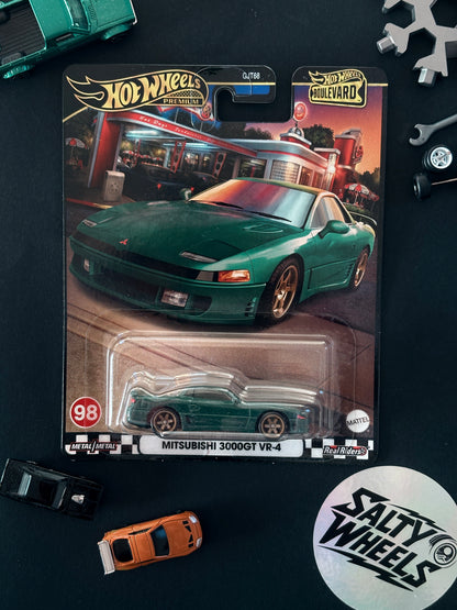 Hot Wheels Mitsubishi 3000GT VR-4 Boulevard #98 Premium Diecast