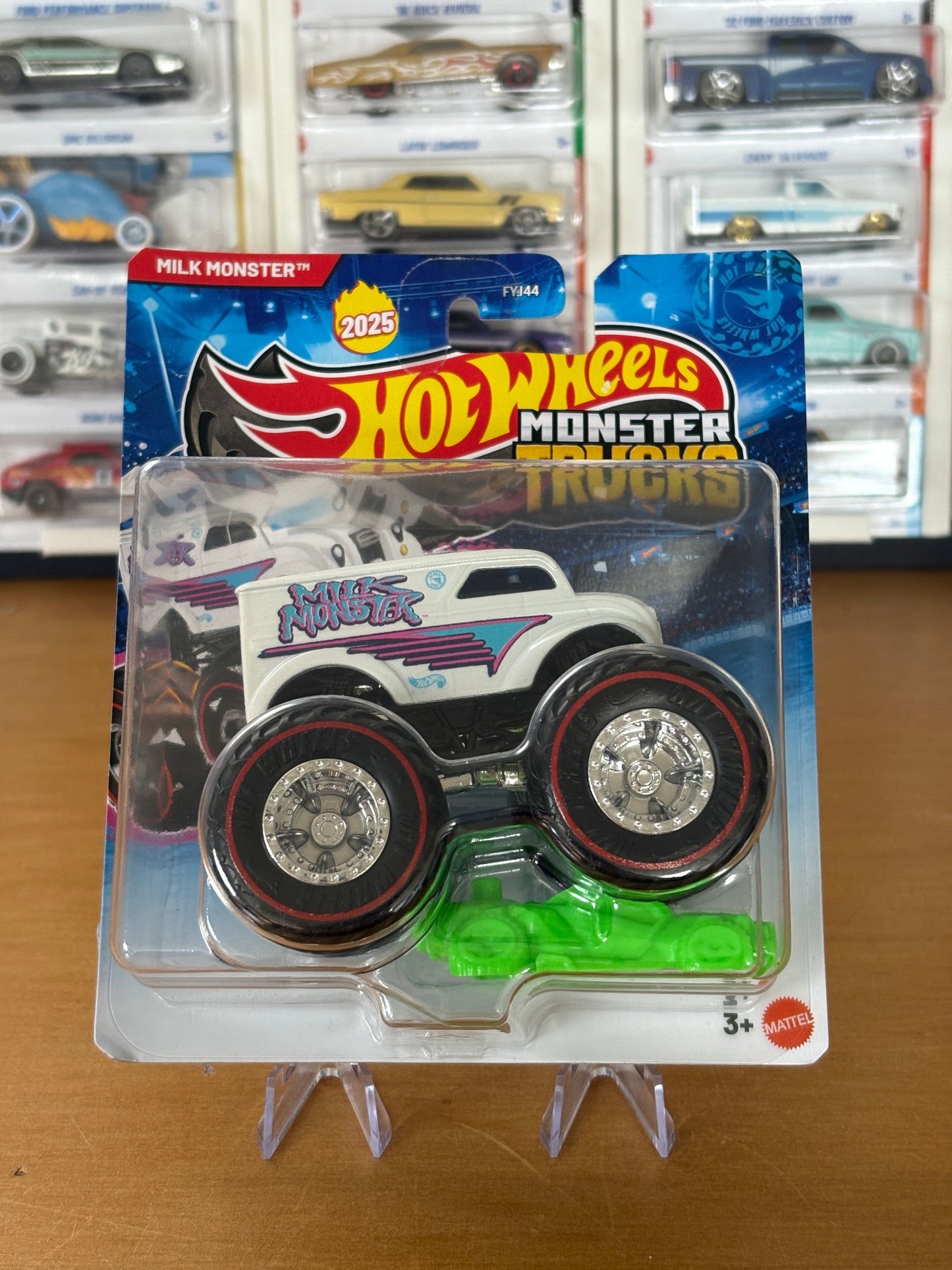 Hot Wheels Monster Trucks / Milk Monster Treasure Hunt / New For 2025