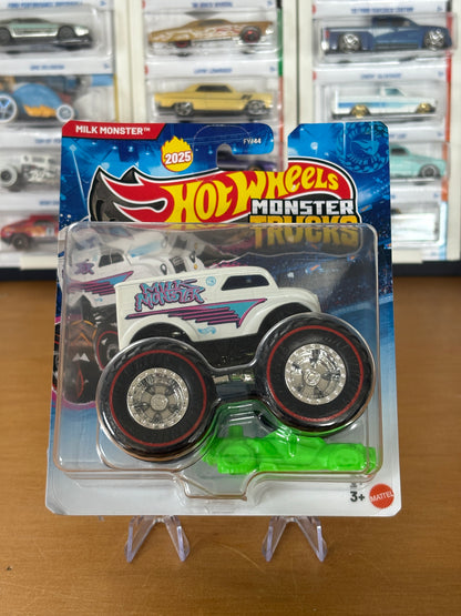 Hot Wheels Monster Trucks / Milk Monster Treasure Hunt / New For 2025