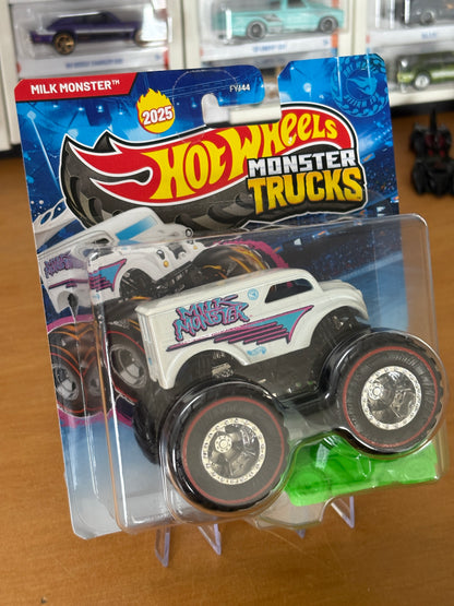 Hot Wheels Monster Trucks / Milk Monster Treasure Hunt / New For 2025