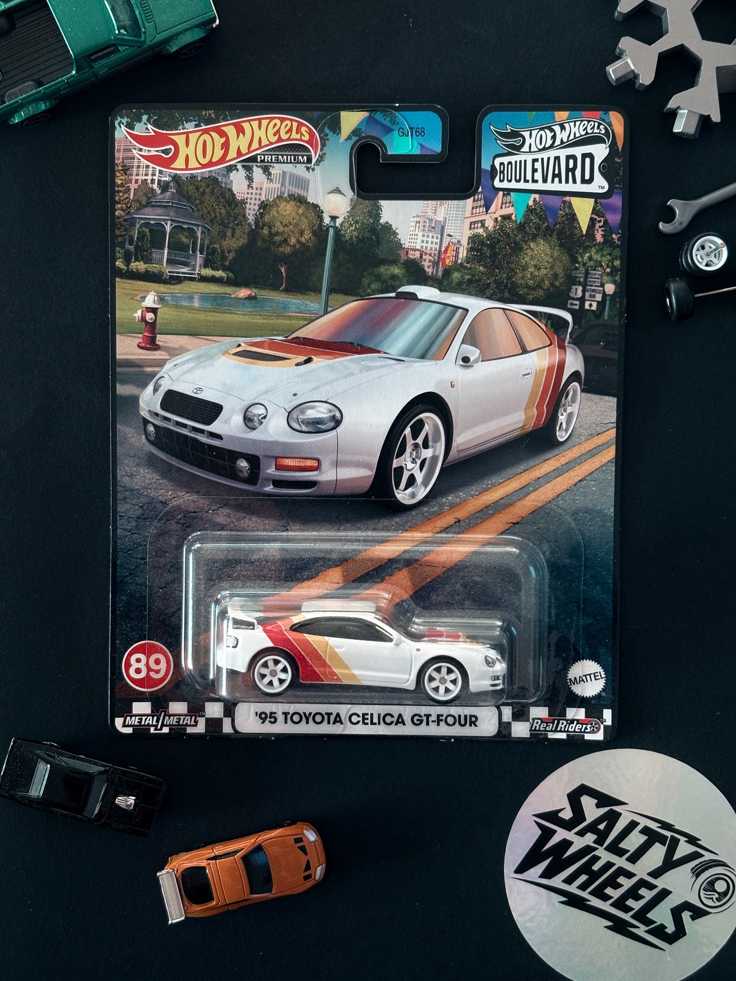 Hot Wheels '95 Toyota Celica GT-Four Boulevard #89 Premium Diecast